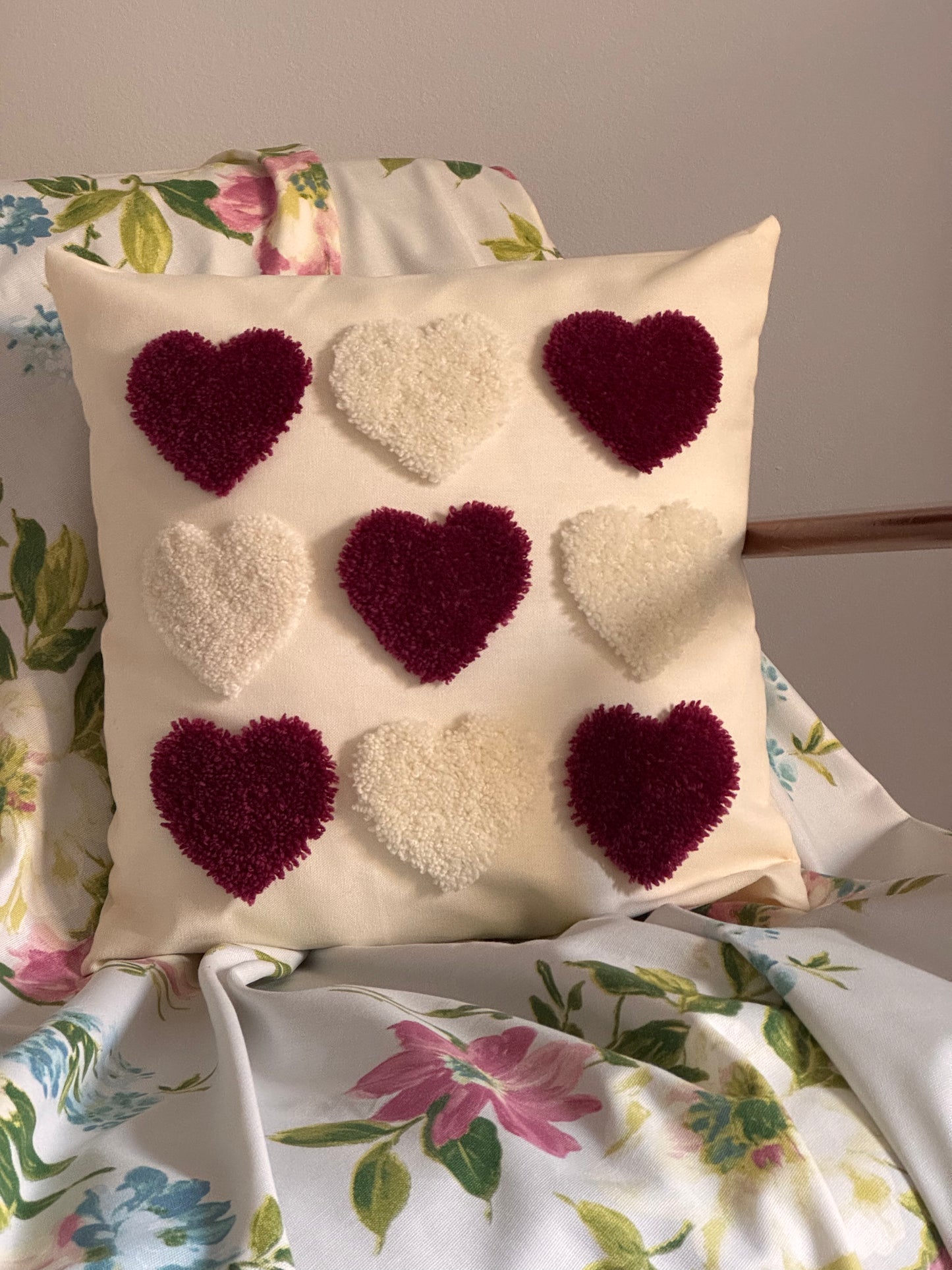 Kit coussin tufté